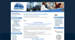 Desktop Screenshot of coa-ndt.org